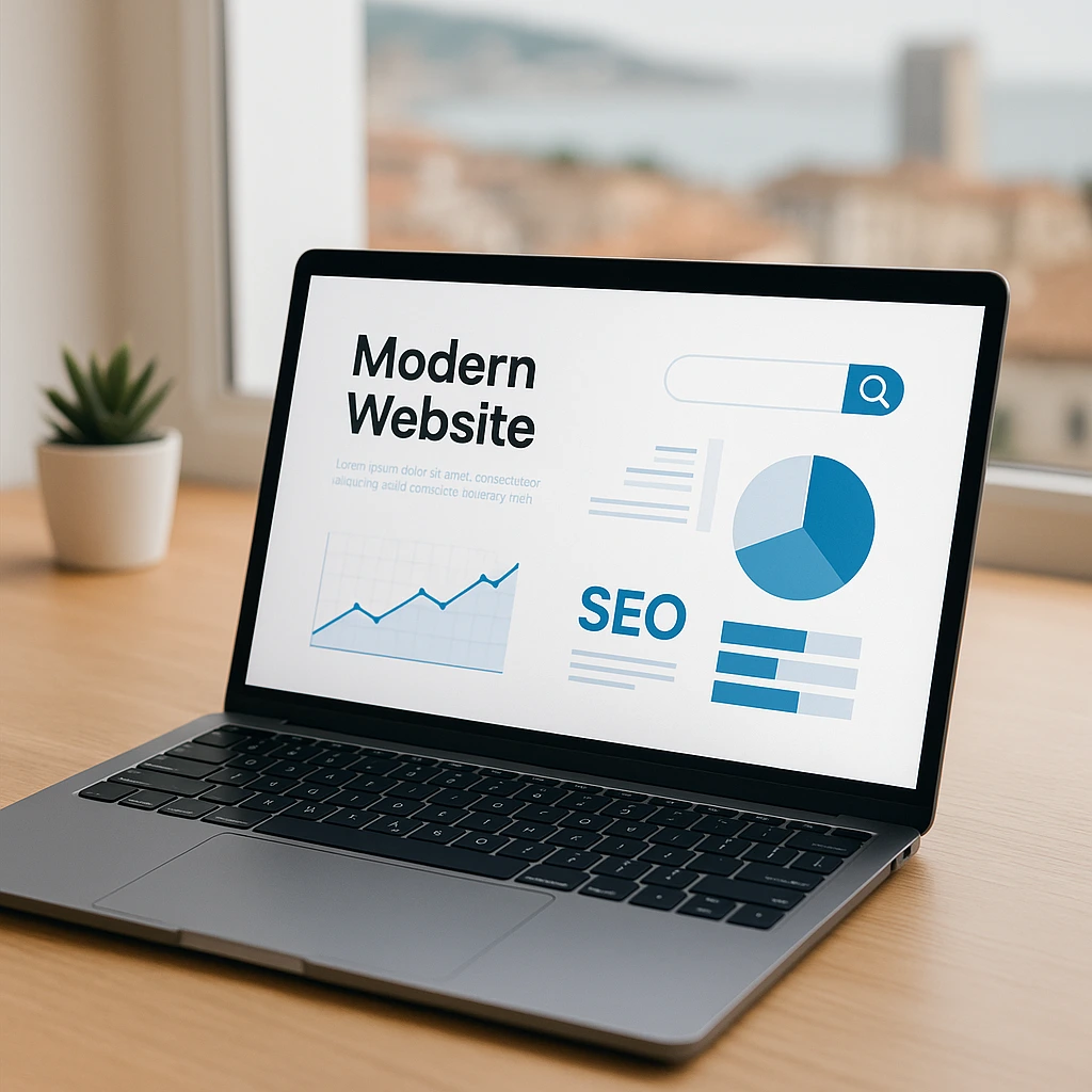 Dizajn modern dhe SEO: kombinimi perfekt për biznesin tuaj