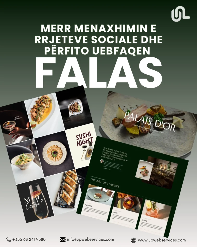 Dyfishoni Fuqinë tuaj Digjitale: Menaxhim Rrjetesh Sociale dhe një Website Falas!